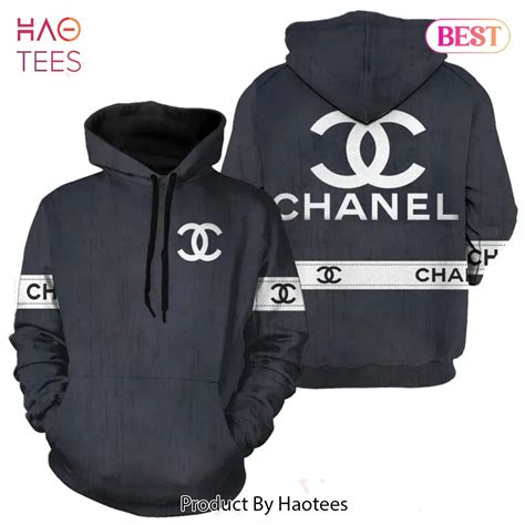 chanel channel hoodie|Chanel sweatsuit for women.